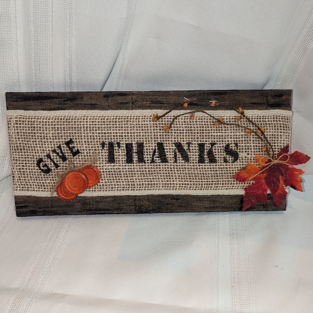 Give Thanks Sign